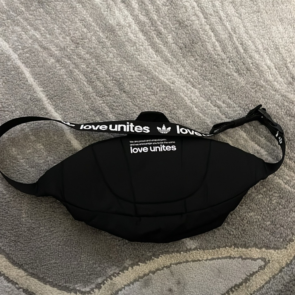 Adidas Black Fanny Pack - Picture 2 of 5